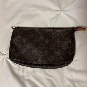 Louis Vuitton Brown Monogram Pouch
